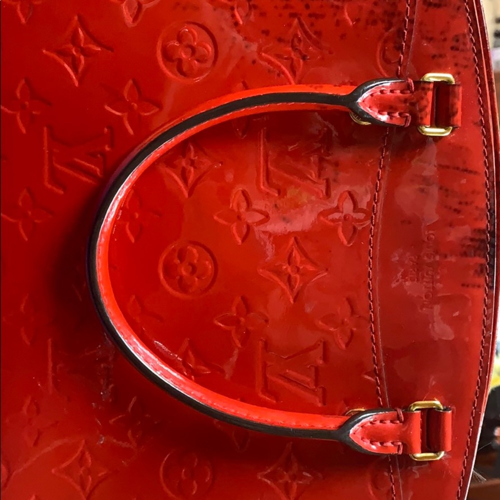 Louis Vuitton Red Bag